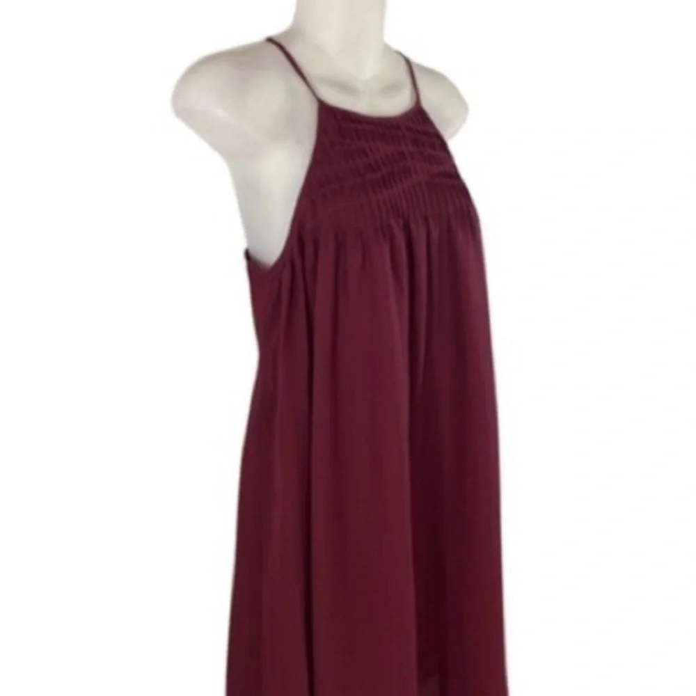 NWT Everly Garnet Smock Detail Flair Dress K1